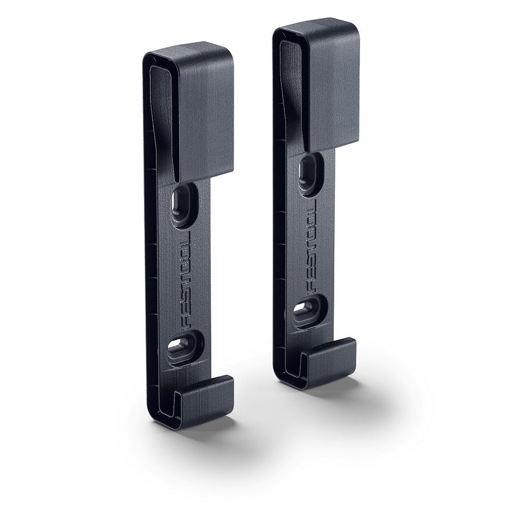 Festool Halterung HA-FS/2 – Wandhalterung zur Aufbewahrung von FS-Führungsschienen 800–5000 mm, 2 St