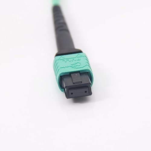 10Gtek® Fiber Patch Cable - MPO to MPO OM3 Multimode Fiber Jumper Patch Cord, 8-core Fiber for QSFP+