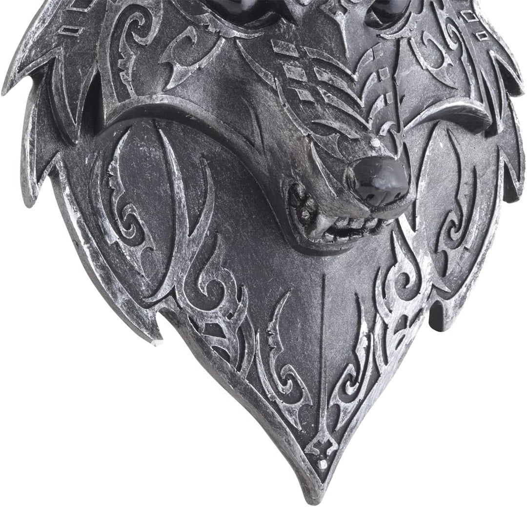 Werwolf Relief mit gothischen Symbolen