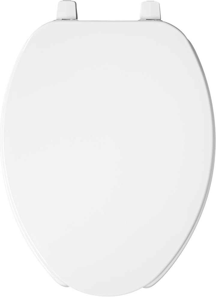 BEMIS 175 000 gewerblicher Toilettensitz mit Deckel, offen, Kunststoff, weiss
