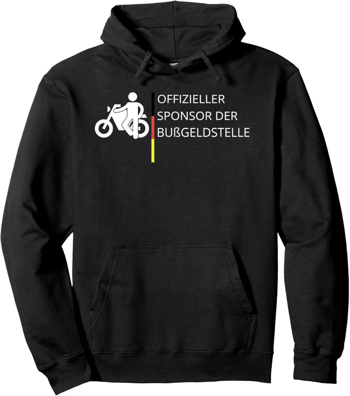 offizieller sponsor der bussgeldstelle Pullover Hoodie