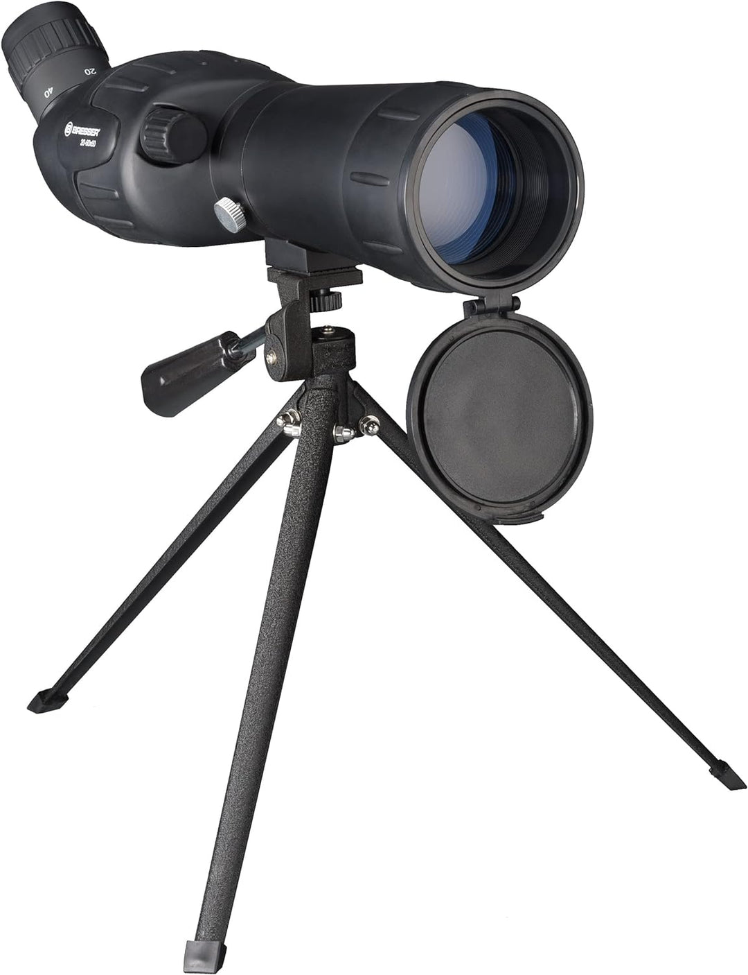 Bresser Junior Spektiv Spotty 20-60x60 mit stufenloser Zoomfunktion, 360° drehbarem Tubus, voll verg