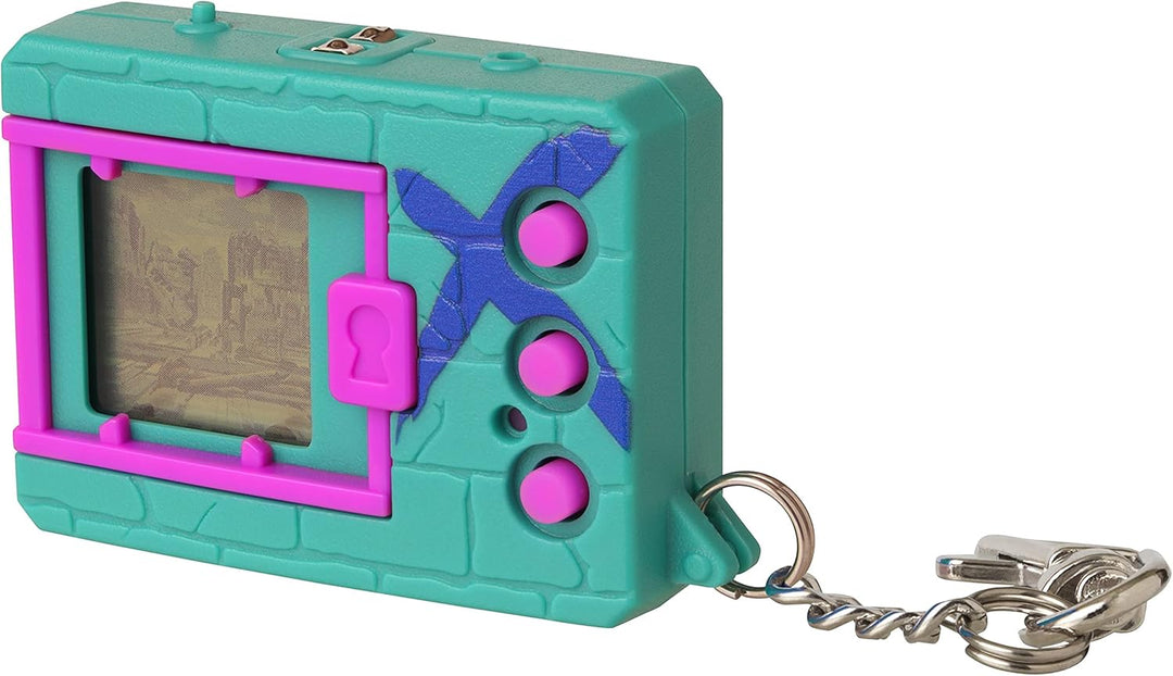 BANDAI Tamagotchi 41924NP DigimonX Virtual Monster Pet (Grün & Blau), Grün und Blau, Grün & Bla