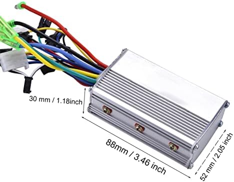24V 13A 250W Bürstenloser Motorregler Aluminiumlegierung Shell Motor Drehzahlregler für Elektrofahrr