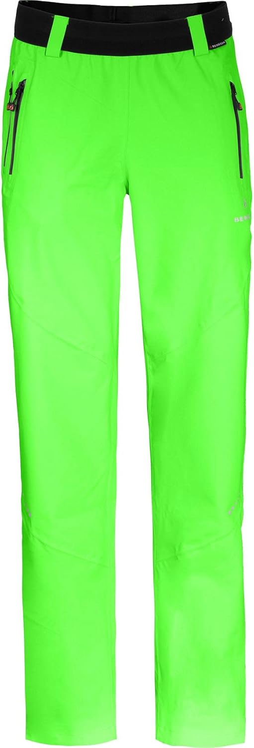 Bergson VERDAL | Damen (Über-) Regenhose - recycelter Oberstoff, PFC-frei, elastischer Comfort Bund