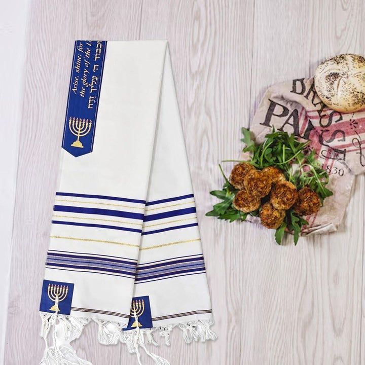 Tallit-gebetsschal, Traditioneller Messianischer Tallit-gebetsschal, Jüdisch-christlicher Israel-geb