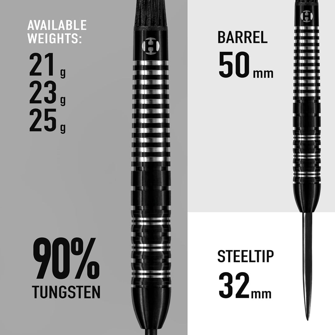 Harrows Darts Damon Heta 90% Tungsten Steeldarts 25g, 25g