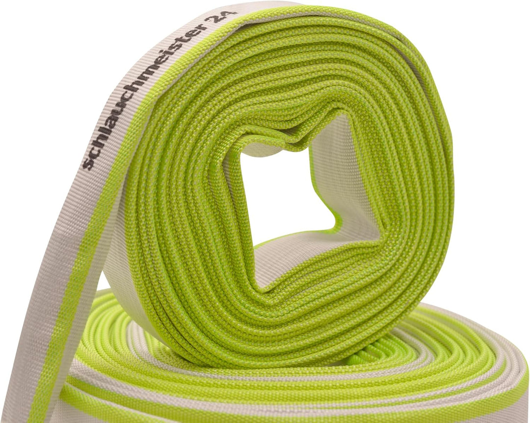 Ø 1 1/4 Zoll - 32 mm, 50 m Flachschlauch | Bauschlauch | Industrieschlauch | Synthetischer Gummi, We