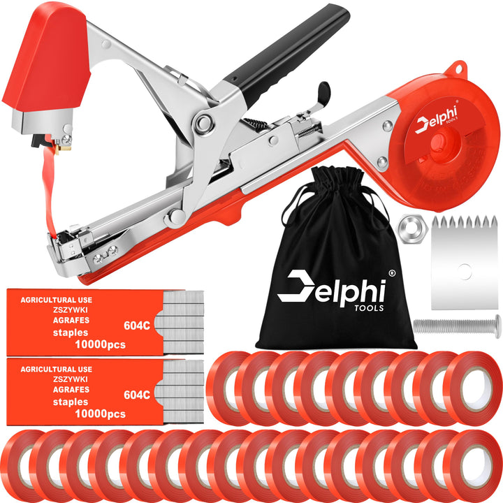 DELPHI Bindezange für Pflanzen Pflanzen Bindemaschine Hand Garten Maschine Bindemaschine für Tomaten