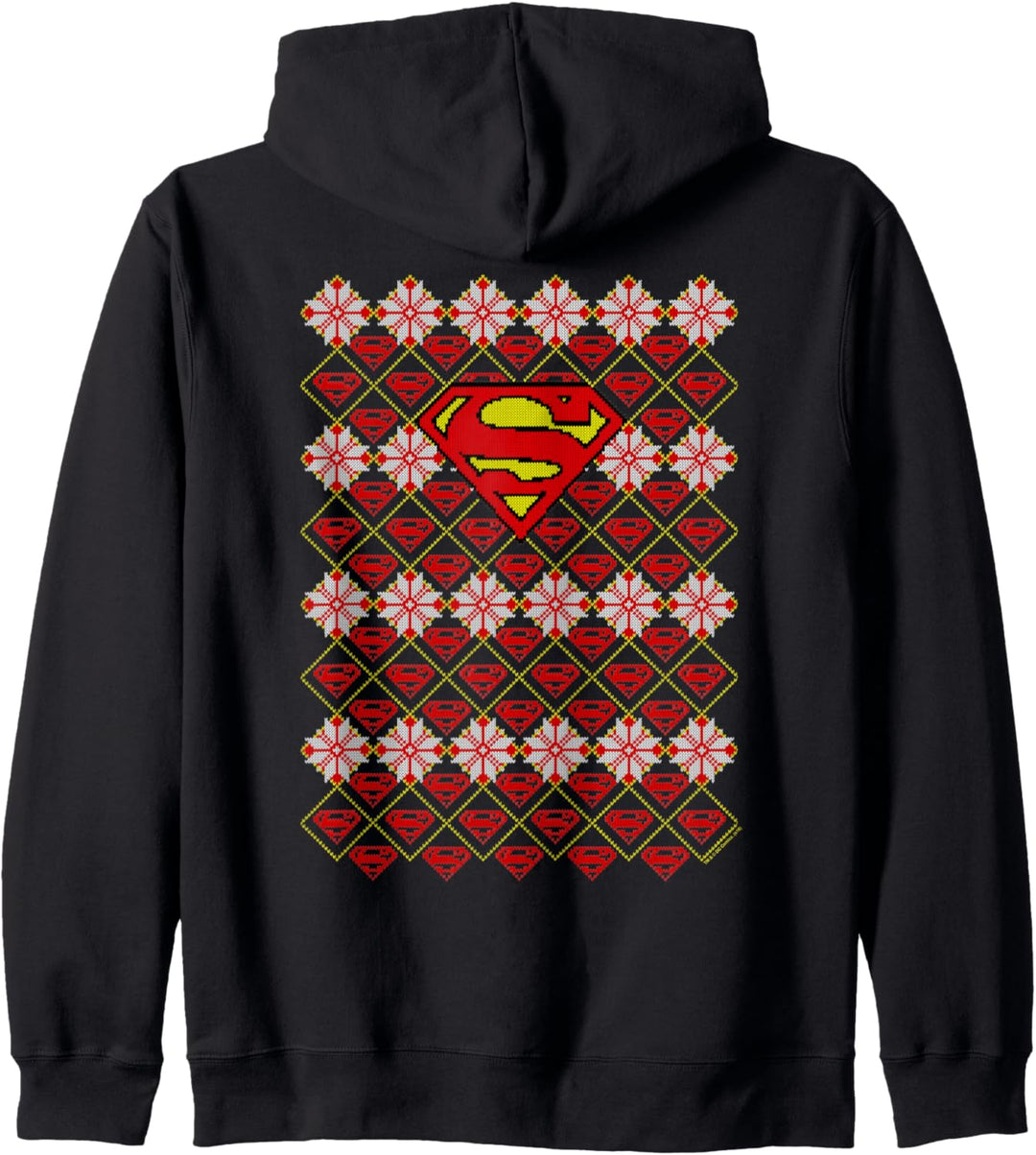 Superman Christmas Sweater Weihnachten Kapuzenjacke