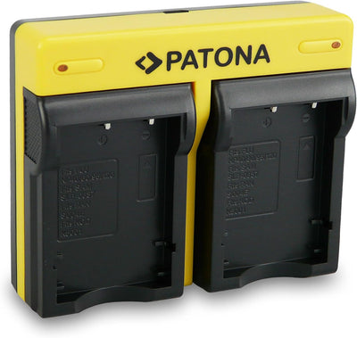 PATONA Dual Lader mit 2X Akku NP-95 Kompatibel mit Fuji FinePix F30 F31fd Real 3D W1 X100 X-S1