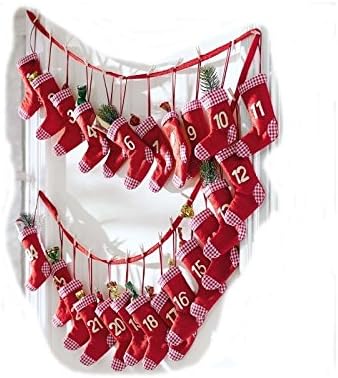 Adventskalender Red Sock zum selber befüllen, rote Socken