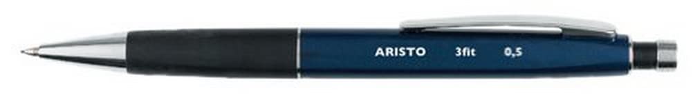 Aristo AR85305 Druckbleistift 3fit 0,50 mm (Ergonomischer Dreikant-Griff, voll versenkbare Metallspi