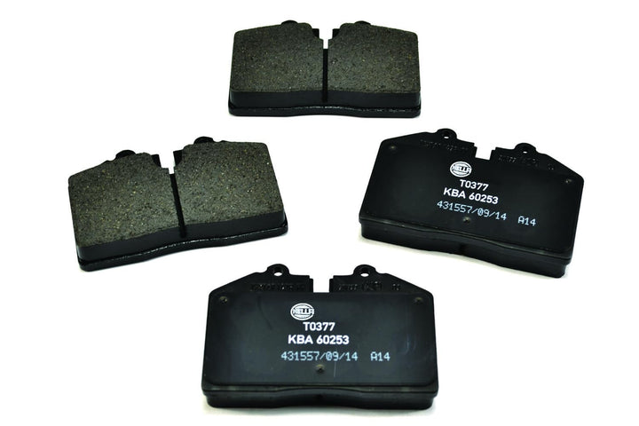 HELLA PAGID 8DB 355 006-351 Bremsbelagsatz - T0377 - Dicke/Stärke: 17.5mm - Bremssystem: Teves - für