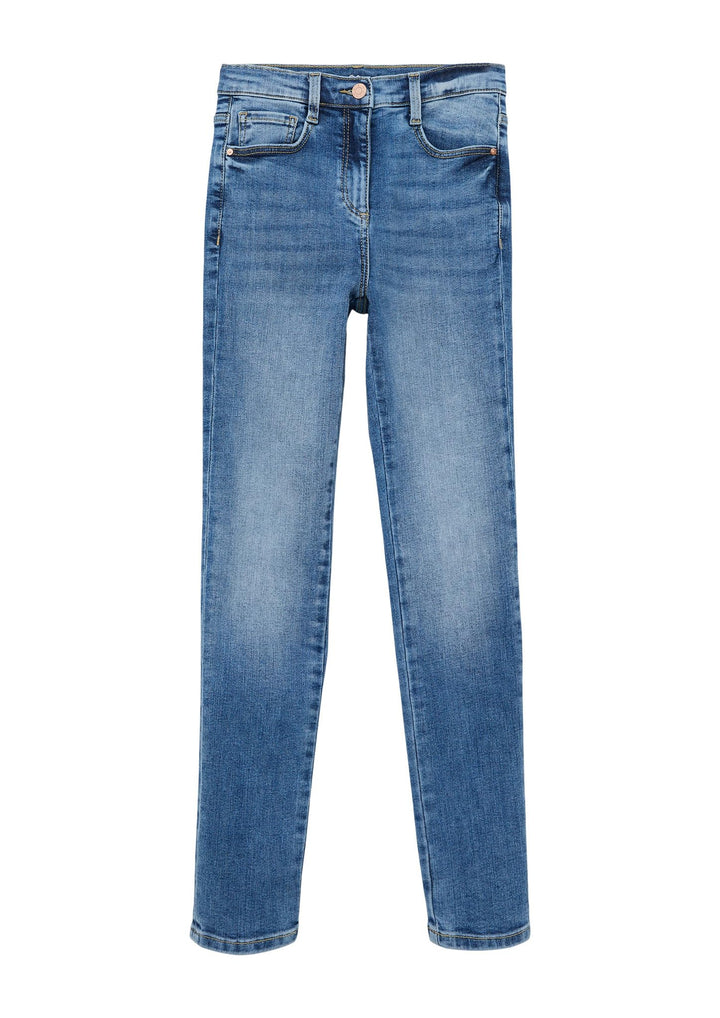 s.Oliver Mädchen Jeans 2132601 146 55z6_blau, 146 Slim 55z6_blau