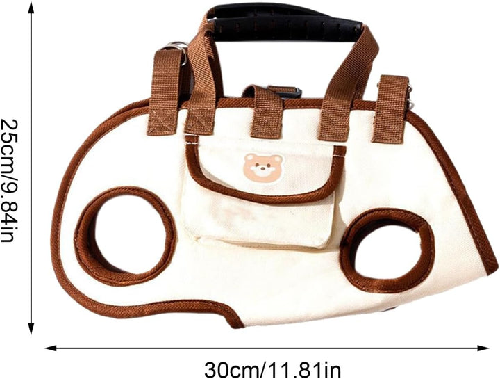 Hundetasche – Horizontale Hundetasche für den Aussenbereich, ergonomische, horizontale tragbare Aufb