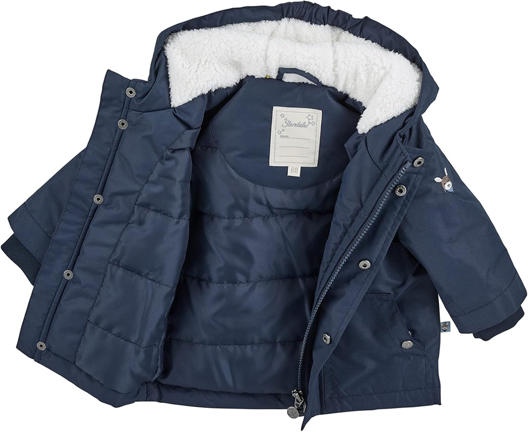 Sterntaler Baby Jungen Baby Jacke Outdoor BabyJacke Esel Emmi 86 Marine, 86 Marine