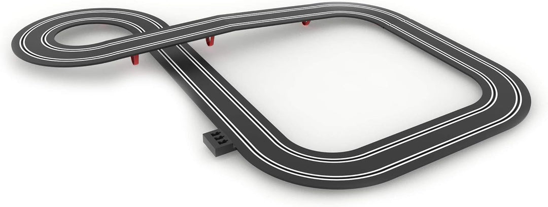 SCX - Compact Circuit - Komplette Rennstrecke - 2 Autos und 2 Fernbedienungen 1:43 (Chrono Masters)