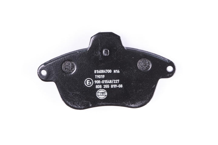 HELLA PAGID 8DB 355 019-081 Bremsbelagsatz - T9019 - Dicke/Stärke: 17mm - Bremssystem: Bendix - inkl