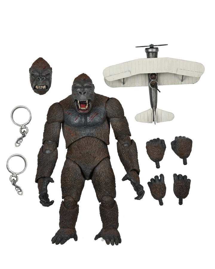 NECA 42746 King Kong: Concrete Jungle Ultimative Actionfigur, 17,8 cm, Mehrfarbig
