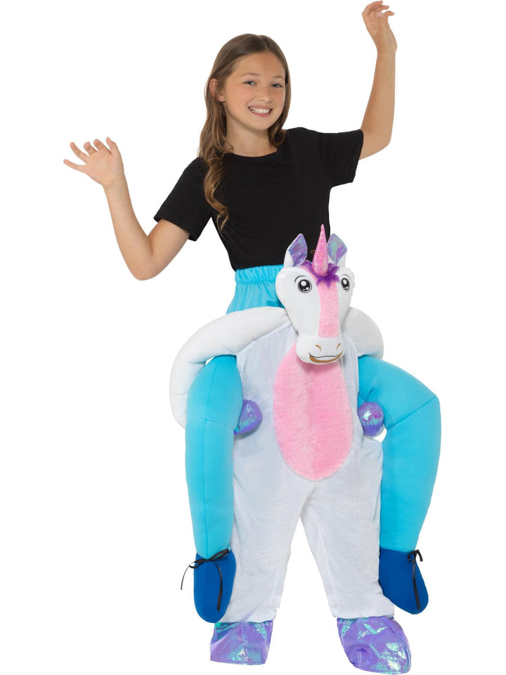 Kids Piggyback Unicorn Costume