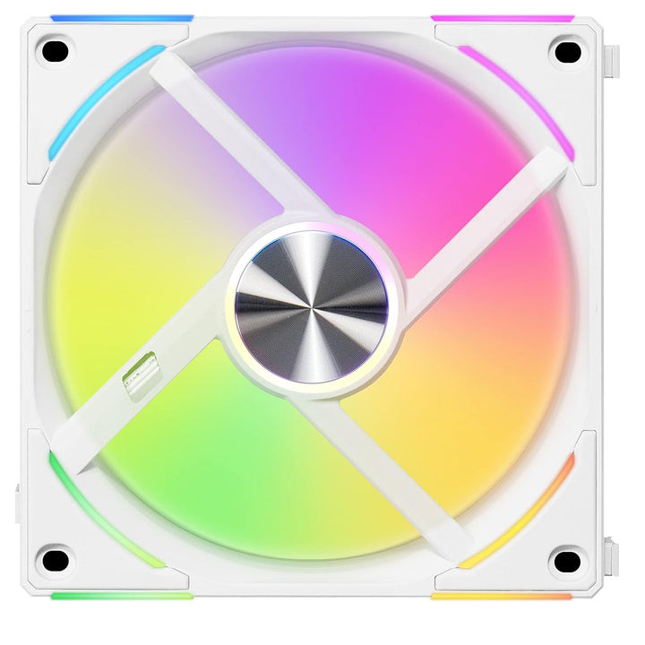 Lian Li PC Lüfter 120mm “AL120 V2” 3er Pack - Lüfter PC für optimale Kühlung - RGB Lüfter 120mm - PC