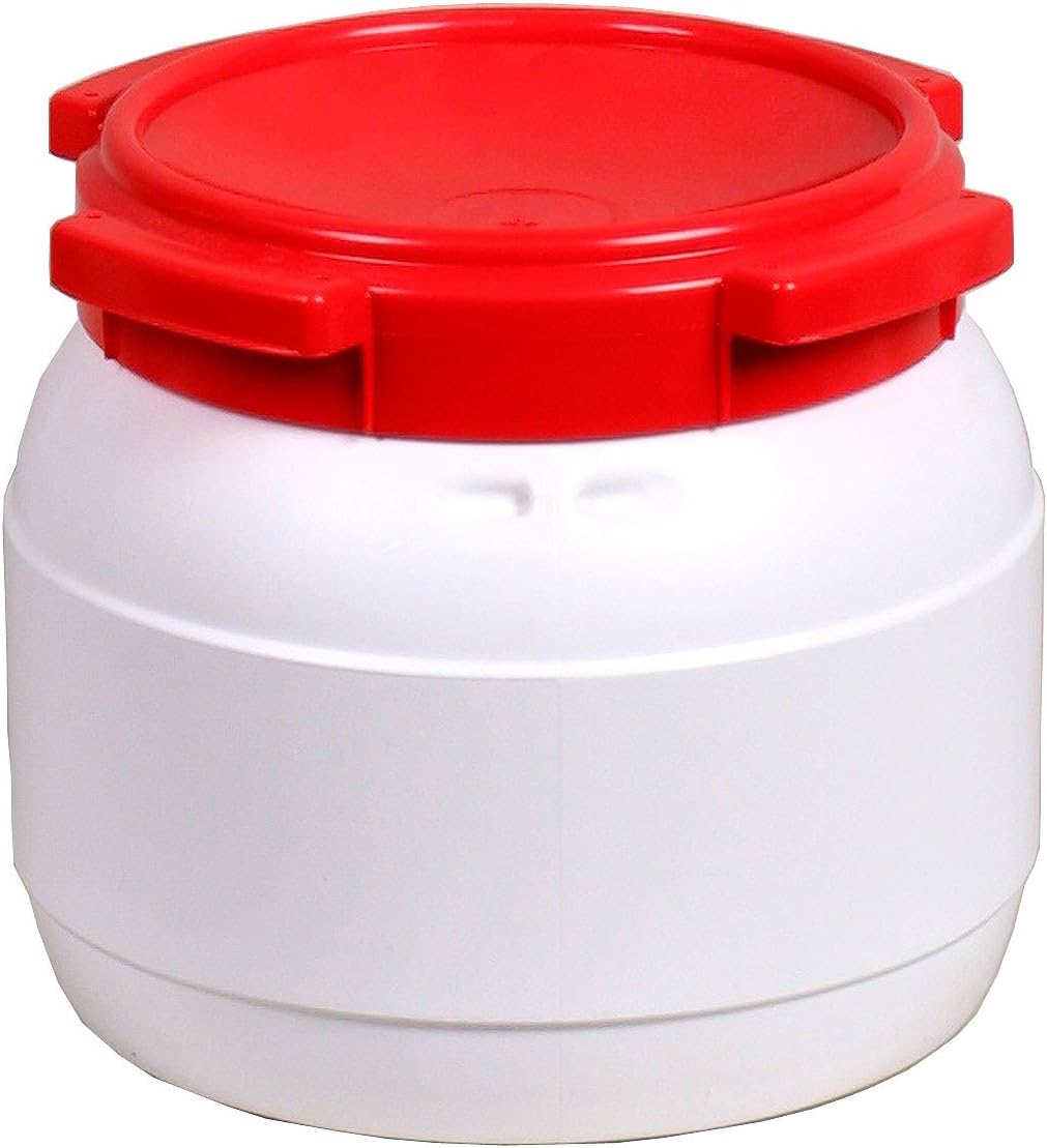 Relags Weithalstonne, rund Tonne, Weiss, 15,4 L