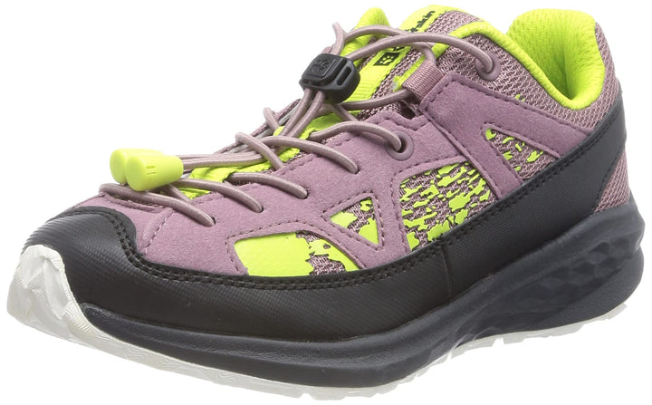 Jack Wolfskin Villi Sneaker Low K Unisex Kinder Walking-Schuh 39 EU Ash Mauve, 39 EU Ash Mauve