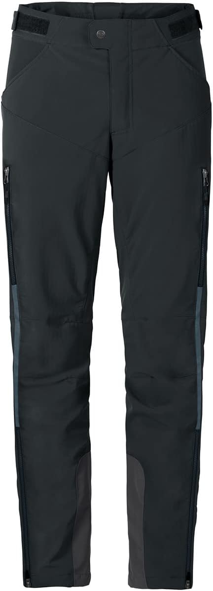 VAUDE Herren Men's Qimsa softshell bukser Ii S/S+l/S Hose, Black/Black, M Lang EU