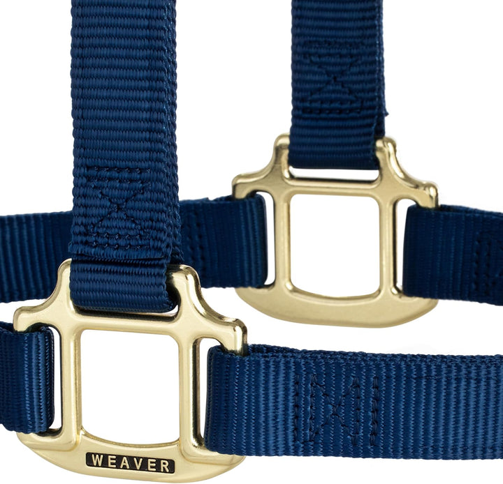 WEAVER Leather, Nicht verstellbares Halfter Marineblau Small Horse, Marineblau Small Horse