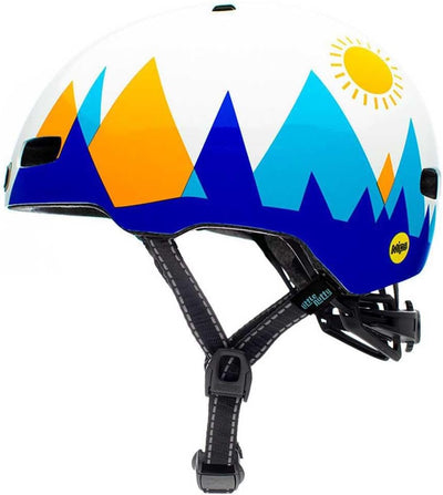 Nutcase Little Nutty Mtn. Calling Gloss MIPS Kinderfahrradhelm 48-52cm, 48-52cm