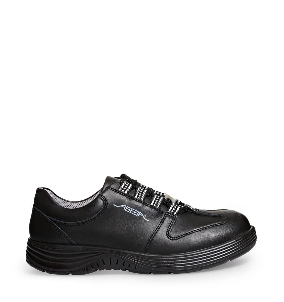 ABEBA 7131038 X-LIGHT ESD Niedriger Schuh, S2, SRC, Schwarz, Grösse 45 45 EU, 45 EU