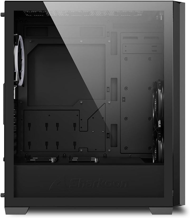 Sharkoon VS9 RGB Midi ATX PC Gehäuse, schwarz