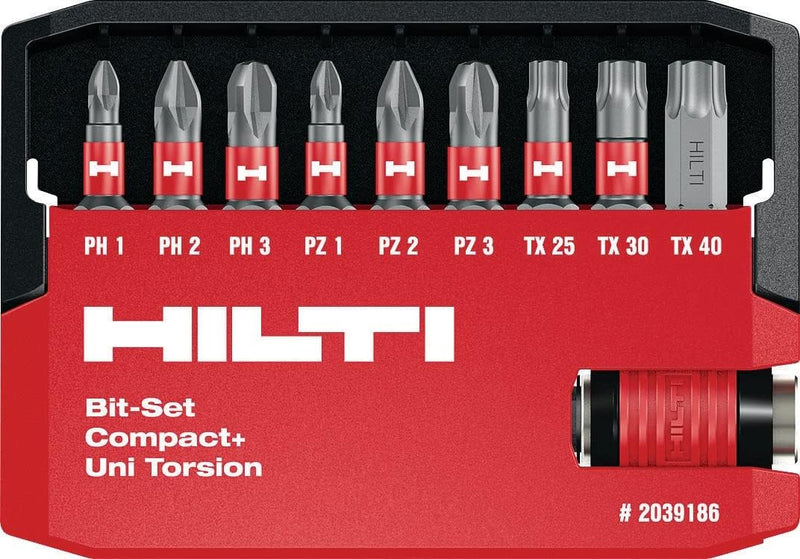 Hilti Bit-Set S-BSC+ UNI 25/1" T (10)