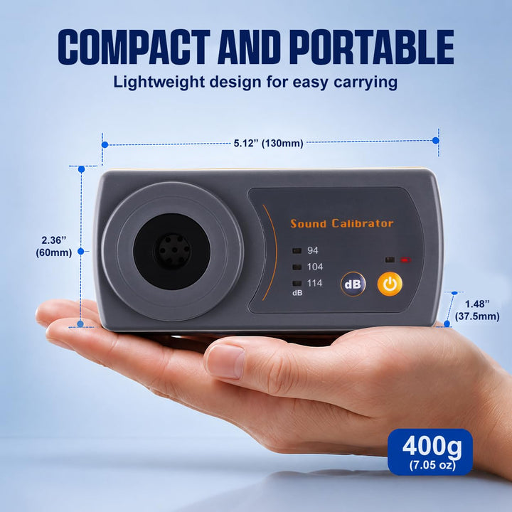 Klang Meter Dezibel Niveau Kalibrator Kalibrierung 114dB / 94dB / 104dB Kalibrierung Niveau für Scha