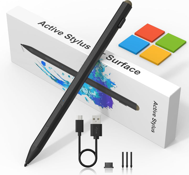 Surface Pen Stylus Stift für Microsoft Surface Pro 11/9/8/7/6/5/4/3, Surface Go 4/3/2 Surface Laptop