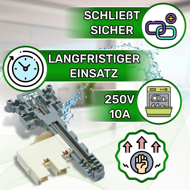 Türschloss der Geschirrspüler 10A 250V mit Original Code 690074493 697690335 697690342 697690348 für