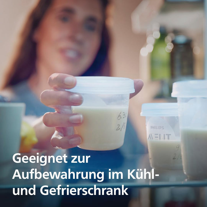 AVENT Nahrungs-Mehrwegbecher (Modell SCF721/20) Aufbewahrungssystem, Aufbewahrungssystem