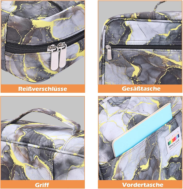 Federmäppchen Super Grosse, Schreibwaren-Stifttasche Federtaschen mit 100 Slots Organizer für Zeichn