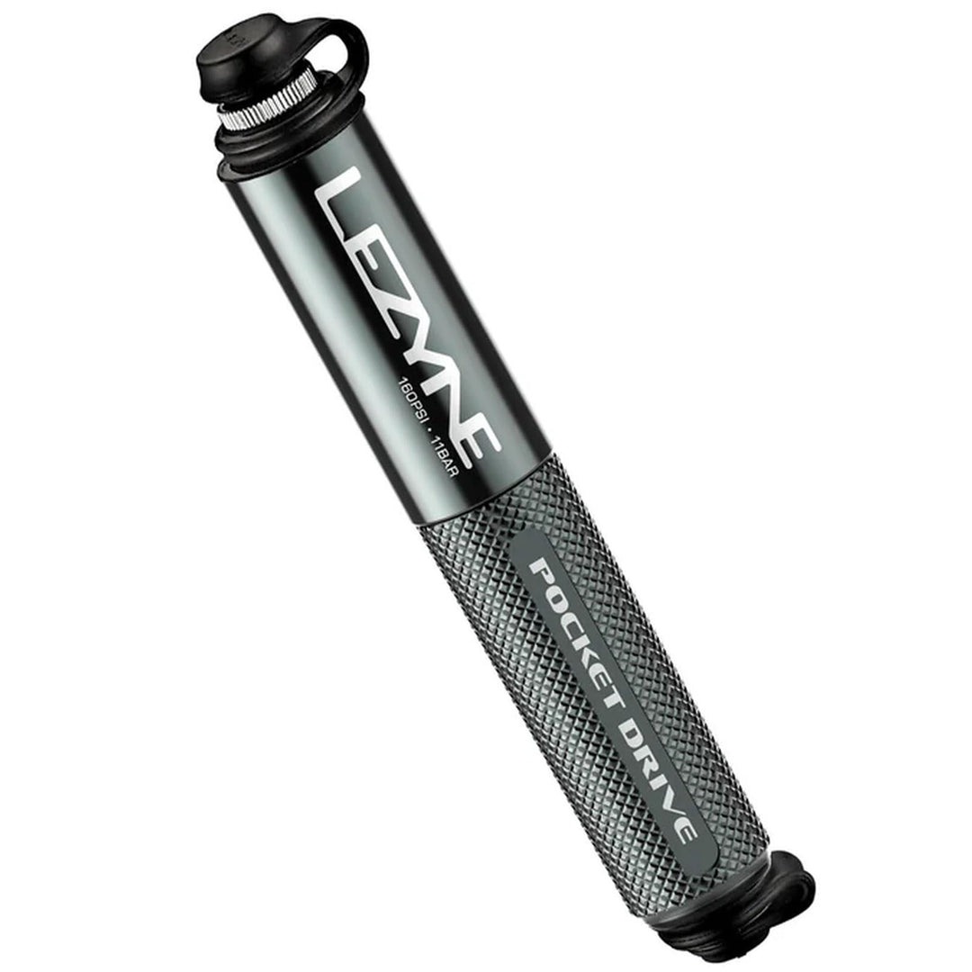 Lezyne Pocket Drive Handpumpe 14 cm Lite Grey, 14 cm Lite Grey