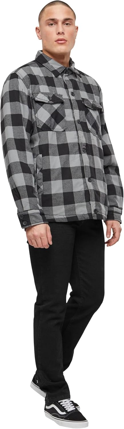 Brandit Lumberjacket, Jacke im Holzfällerdesign, verschiedene Farben, Grösse S bis 7XL