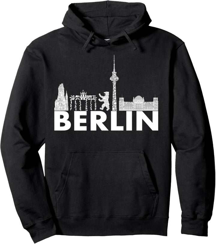 Berlin Design - Berliner Bär - I Love Berlin Pullover Hoodie