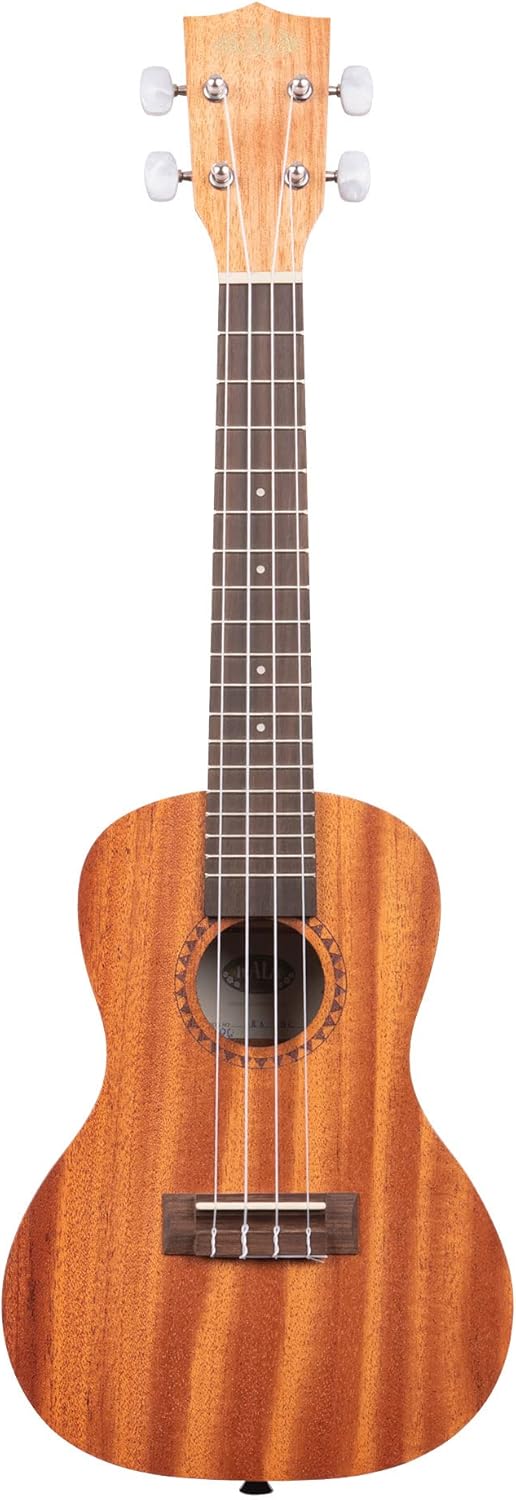 KALA KA-15-C-BNDL - Satin Mahogany Concert Ukulele Starter Kit, Concert