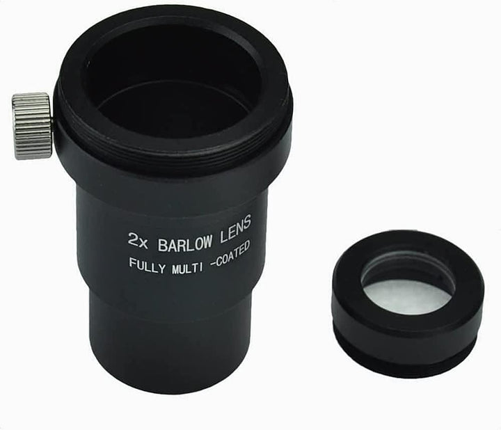 SOLOMARK 1.25" Mondfilter T2X Barlow Kit für Teleskop Okulare, Mondfilter hilft, den Mond klarer zu