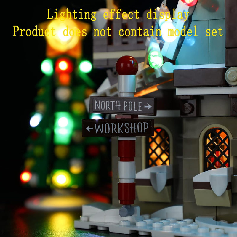 GEAMENT LED Licht-Set (Fernbedienung) Kompatibel mit Lego Elf Clubhouse - Beleuchtungsset für Creato