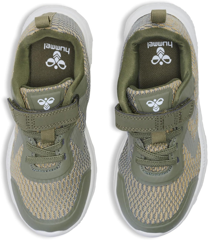 Hummel Unisex Kinder Actus Recycled Jr Sneaker, Deep Lichen Green, 34 EU