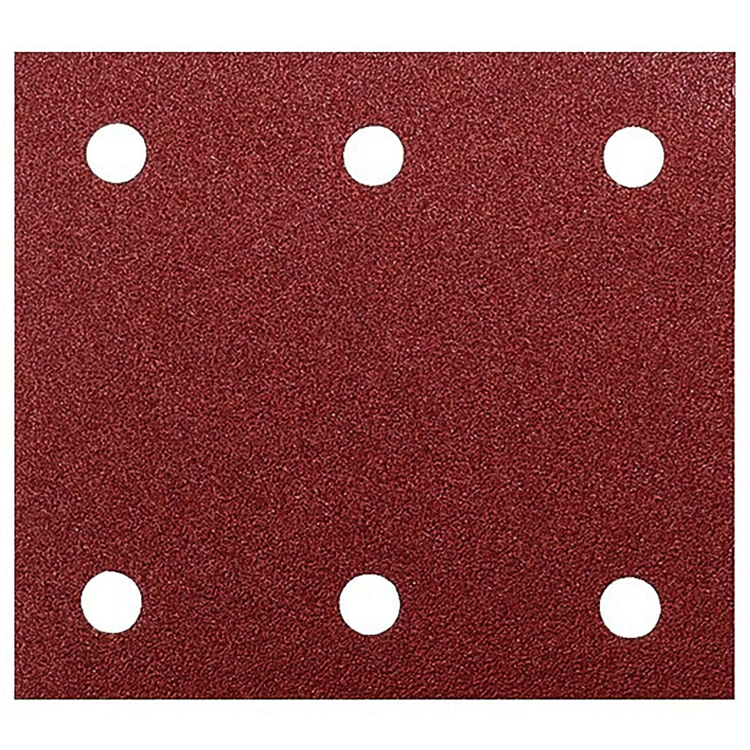 Makita Klett-Schleifstreifen, Rot, Korn 100 - 114 x 102 Korn 100 (50 St) Inhalt: 50 Stk Korn 100, In