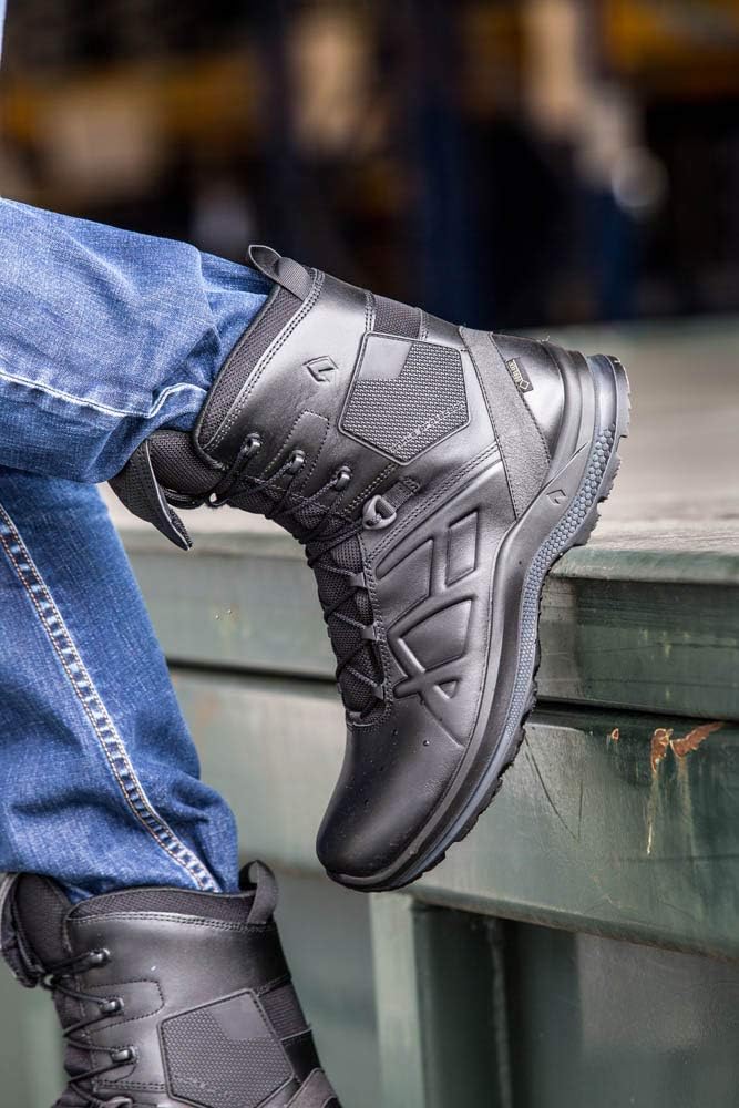 Haix Black Eagle Tactical 2.0 GTX high/Black Praktische Einsatzschuhe: Bequeme Lederstiefel für Beru