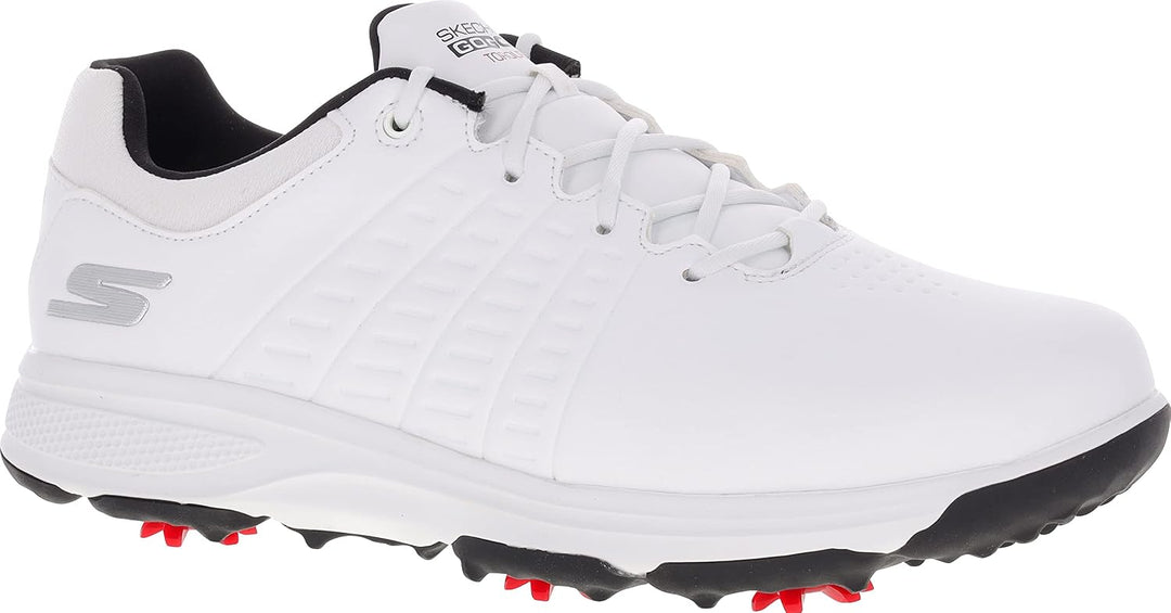 Skechers Herren Torque Waterproof Golf Shoe Golfschuh 41 EU Sohle Weiss Schwarz, 40 EU