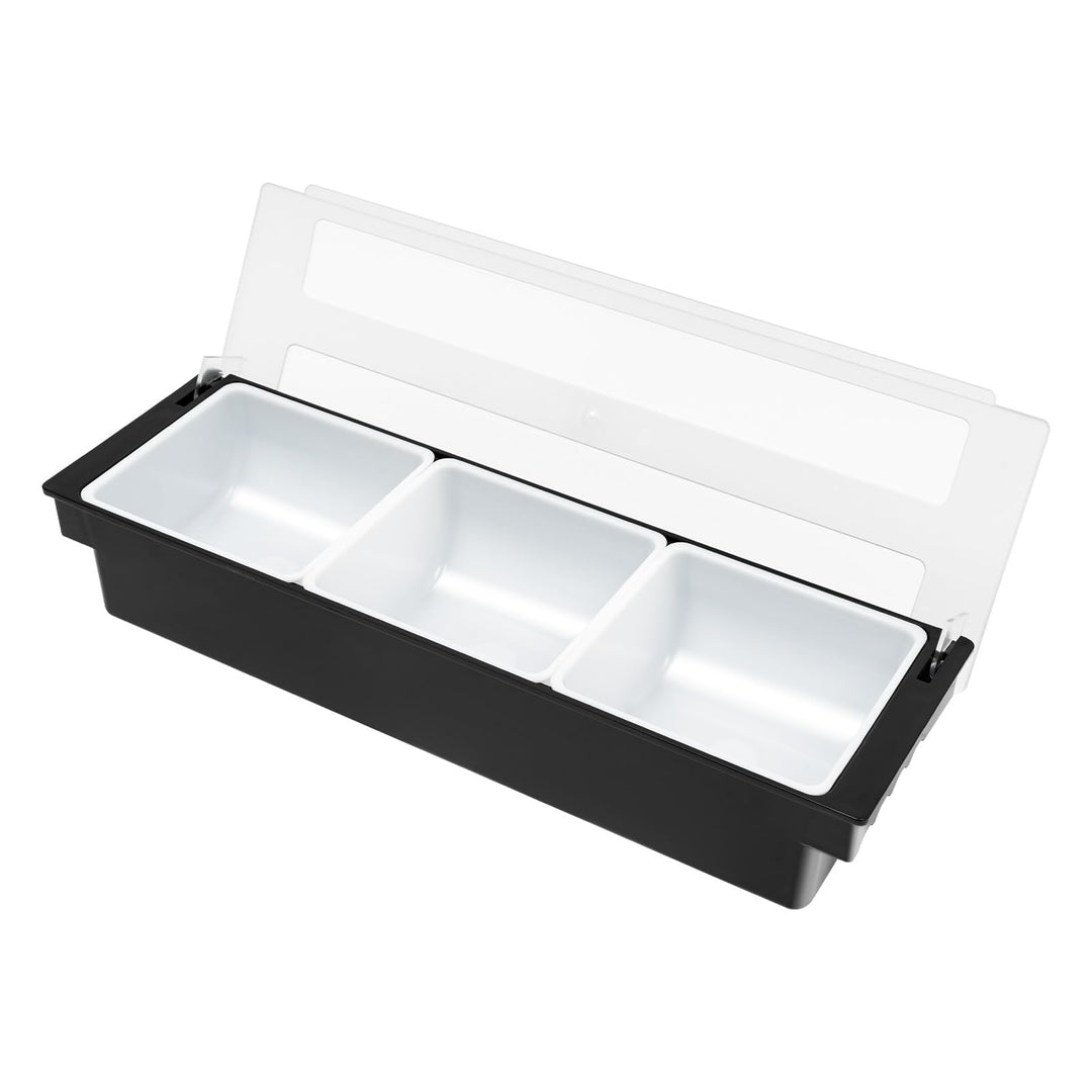 3 oder 5 Einsätzen Zutatenbehälter Topping Behälter, Zutatenbox Cocktail Obst Behälter, für Obst Sna